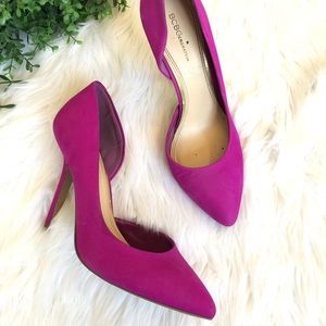 Pink Fuschia d’orsay Pumps Heels BCBGeneration 10